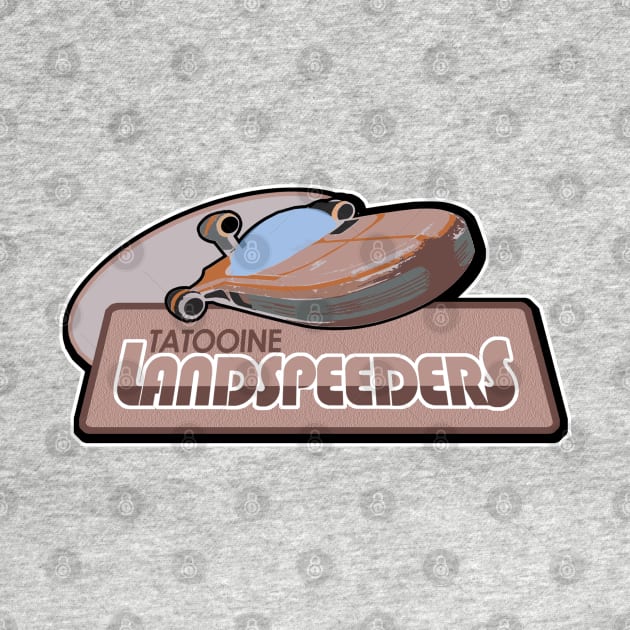 Landspeeders Baseball by PopCultureShirts